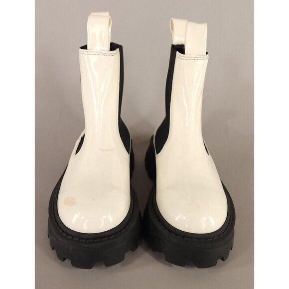 Simon Miller Black and White Ankle Boots - Picture 3 of 14